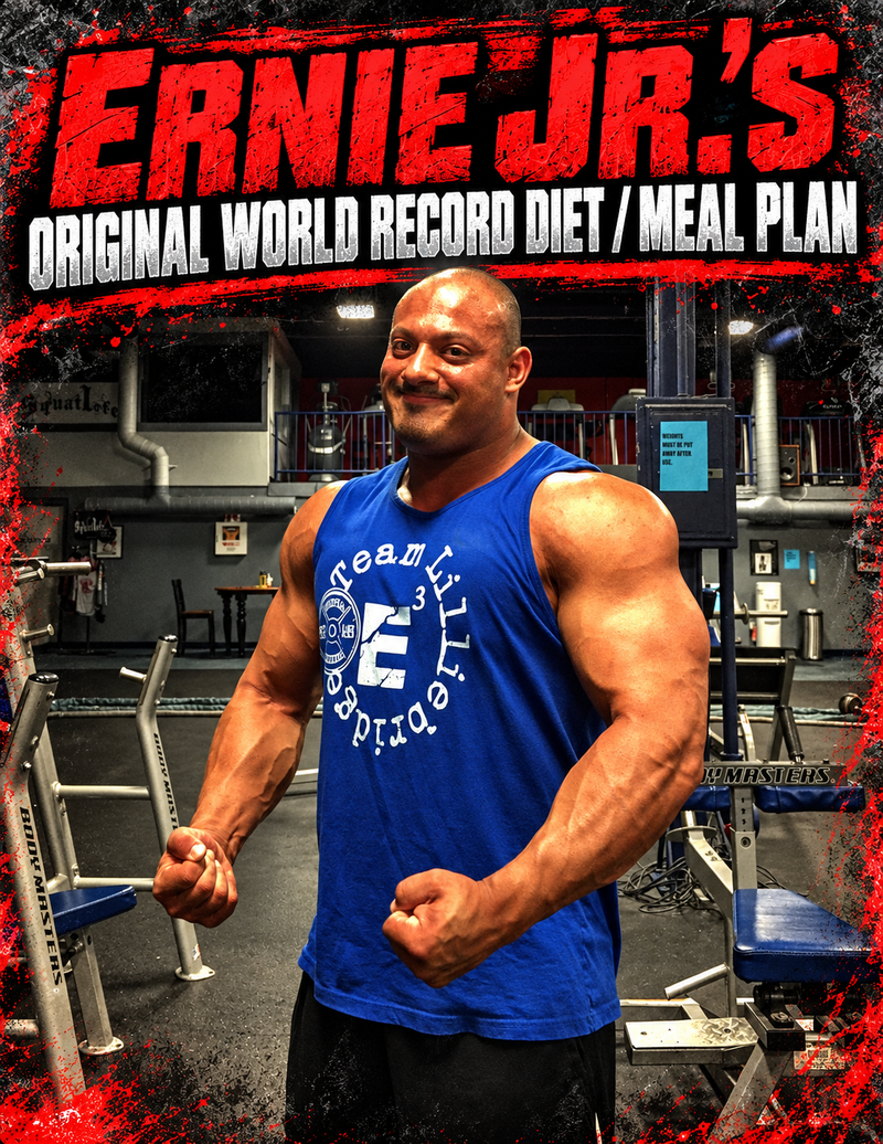 Ernie JR's Orignal World Record diet / meal plan