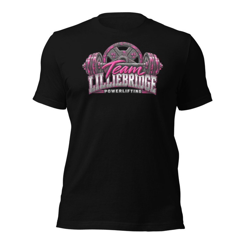 Team Lilliebridge Powerlifting Pink Editon